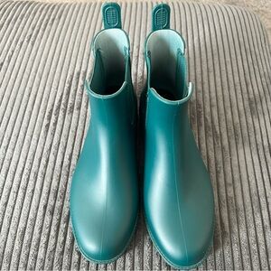 Asgard Teal Ankle Boots